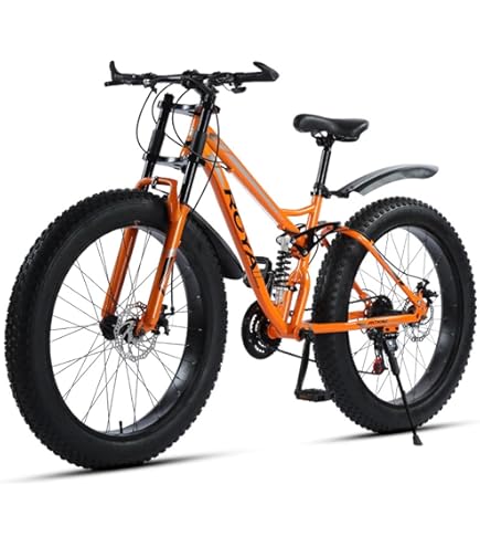 Amazon | 自転車26インチMTBトップ、ファットホイールバイク/ファット